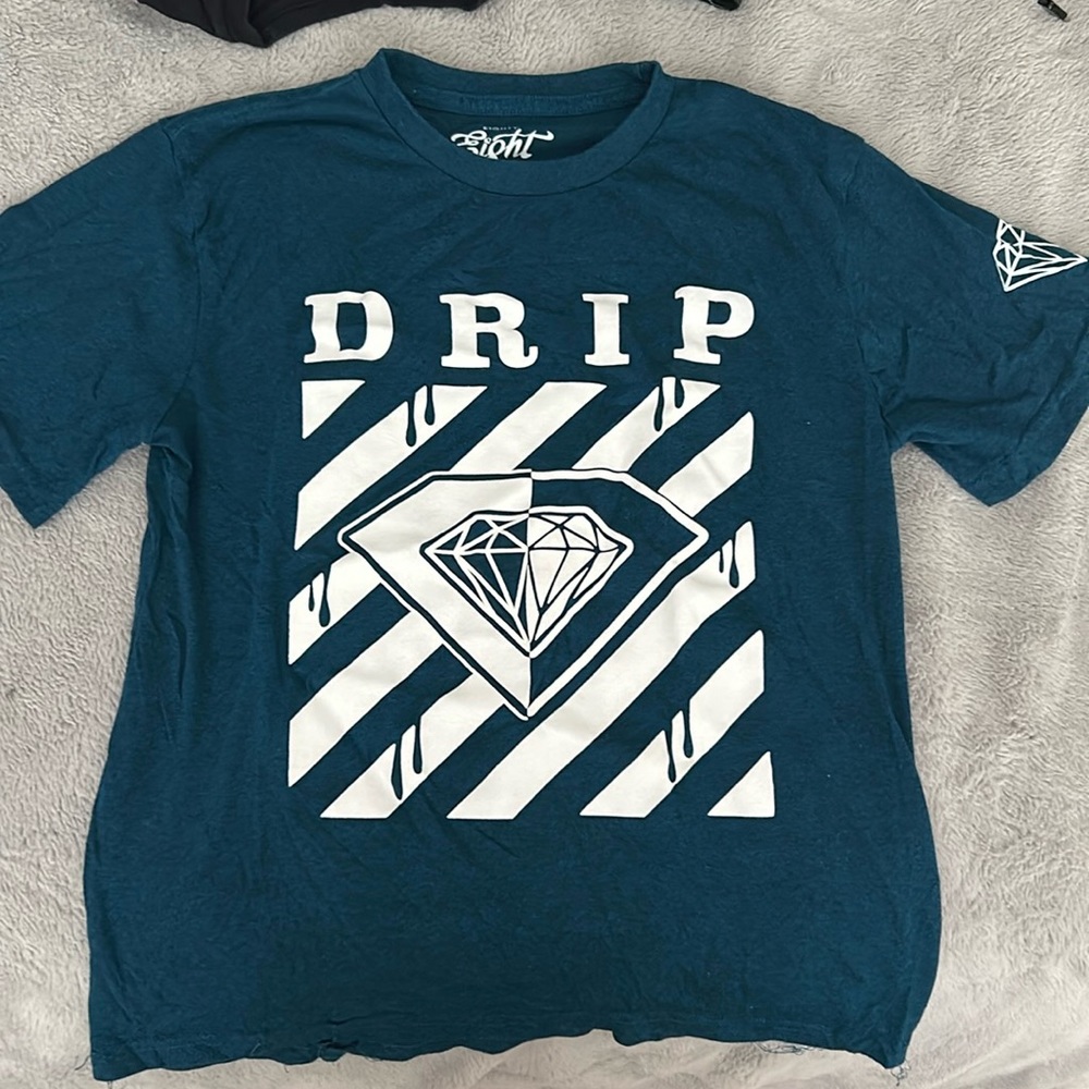 Drip tee shirt
